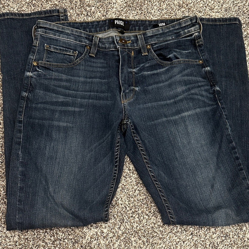 PAIGE Indigo Denim Jeans